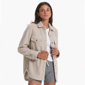 NWT Vuori sycamore shirt jacket